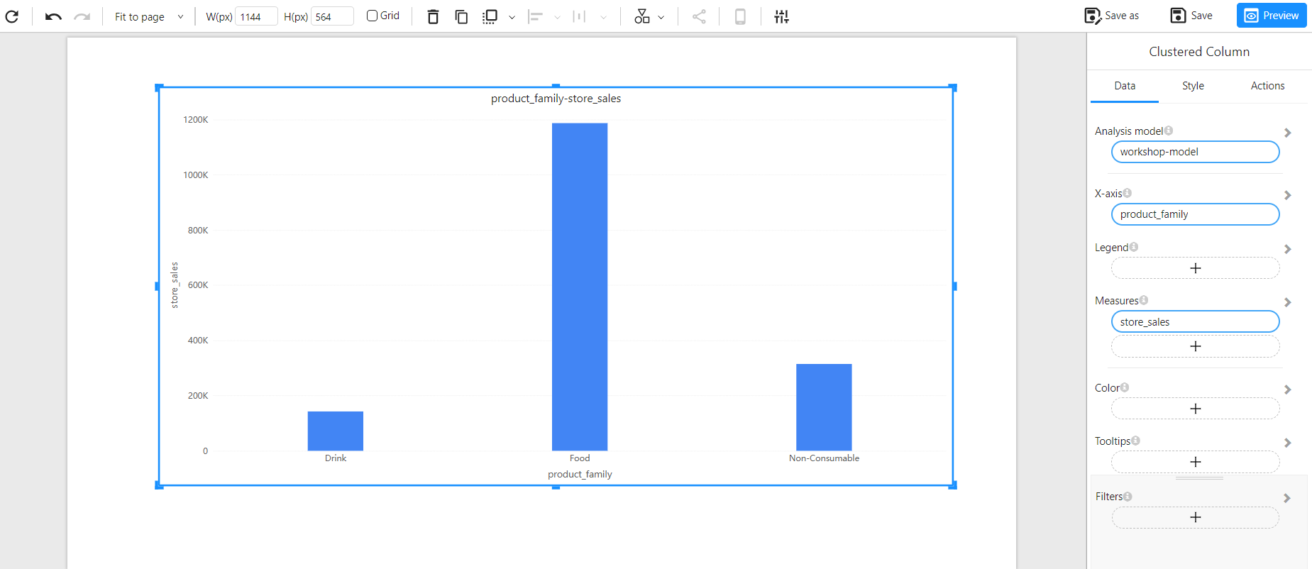 Adding Measure Field